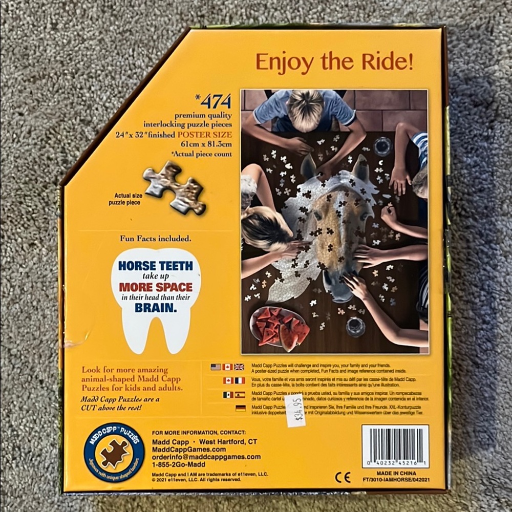 I AM Horse Jigsaw Puzzle - Picture 2 of 4
